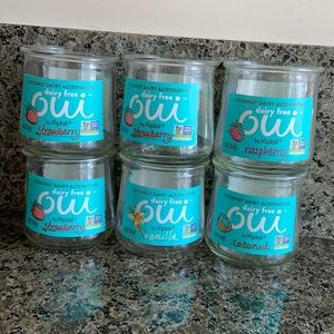 Yoplait Oui Glass Jars (6)